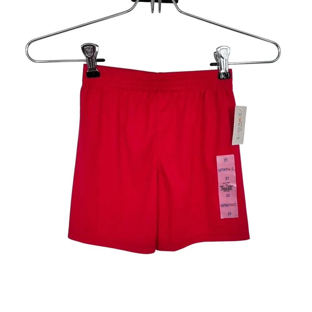 Garanimals Tank Top Shorts Set Boys 3T Yellow Tan Red Blue 4-Piece Summer Mix